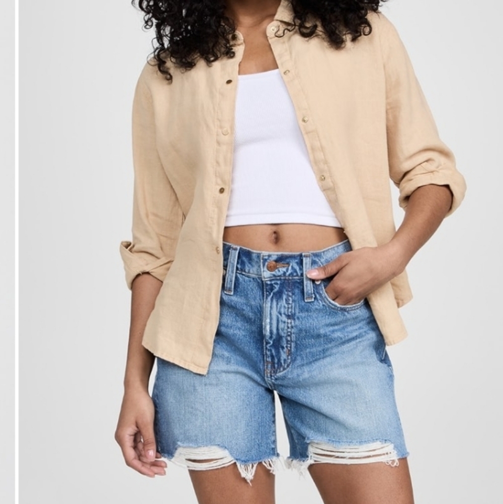 Madewell Light Blue Denim Jean Shorts